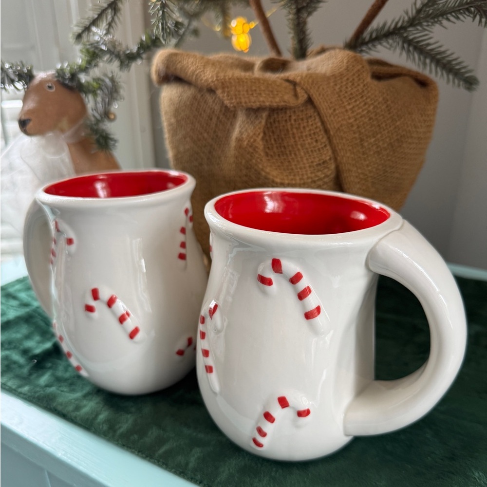Candy Cane Mugs